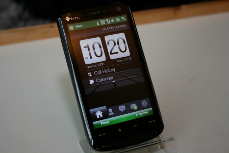 HTC Touch HD main screen